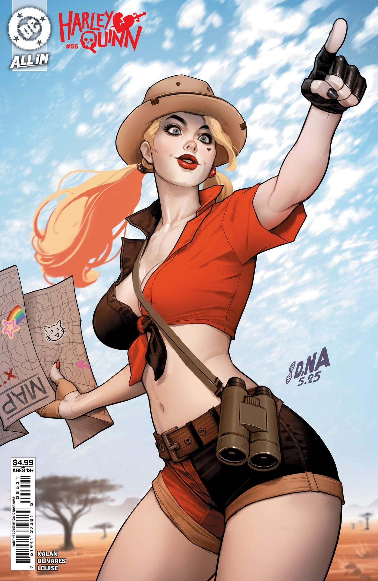Harley Quinn #56 B David Nakayama Variant (11/26/2025) Dc