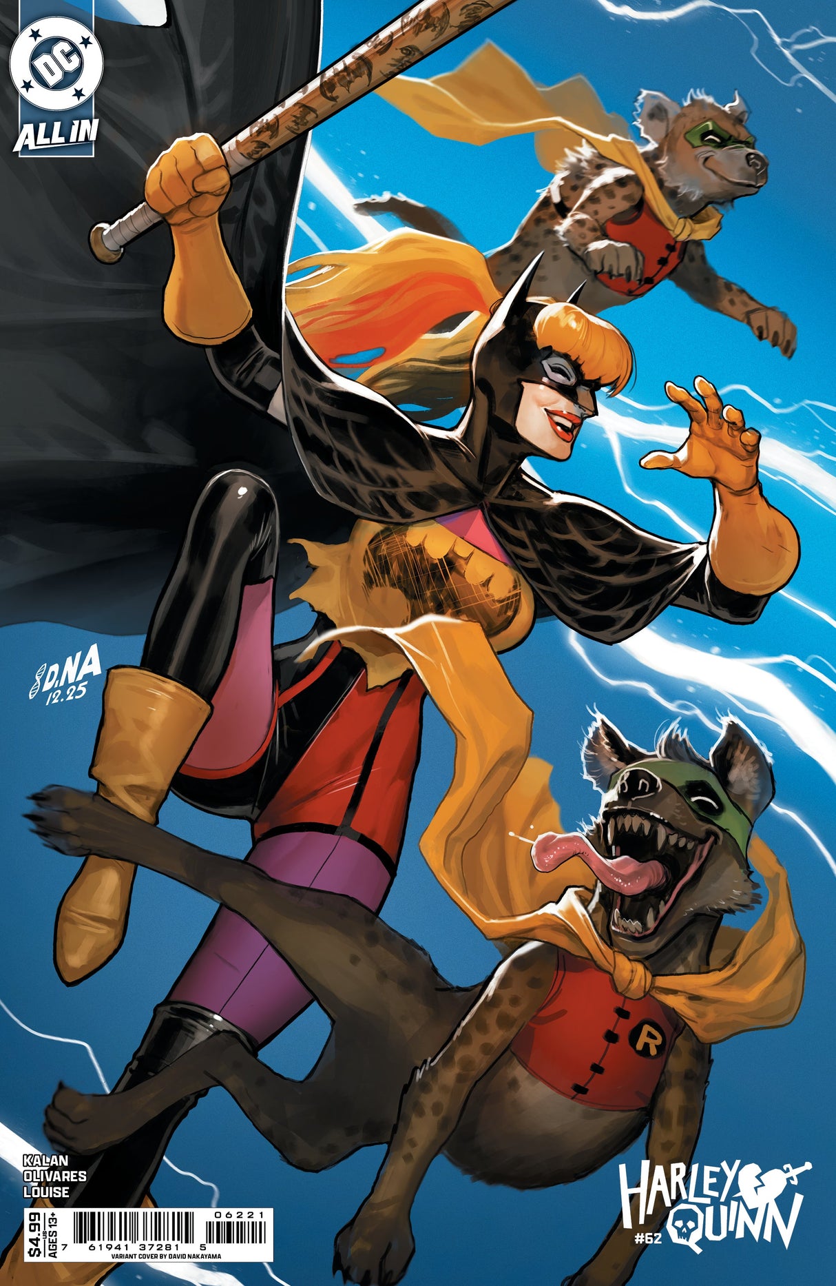 Harley Quinn #62 B David Nakayama Variant (05/27/2026) Dc