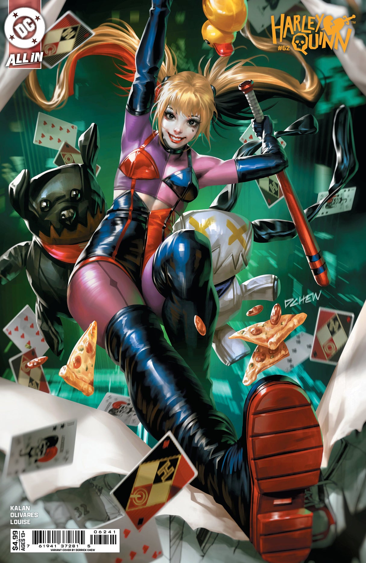 Harley Quinn #62 D Derrick Chew Variant (05/27/2026) Dc