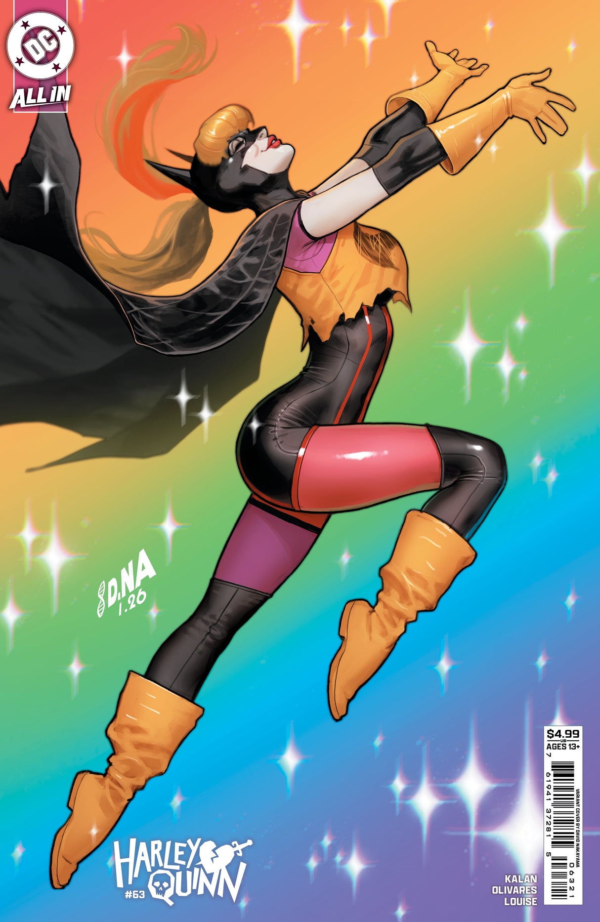 Harley Quinn #63 B David Nakayama Variant (06/24/2026) Dc