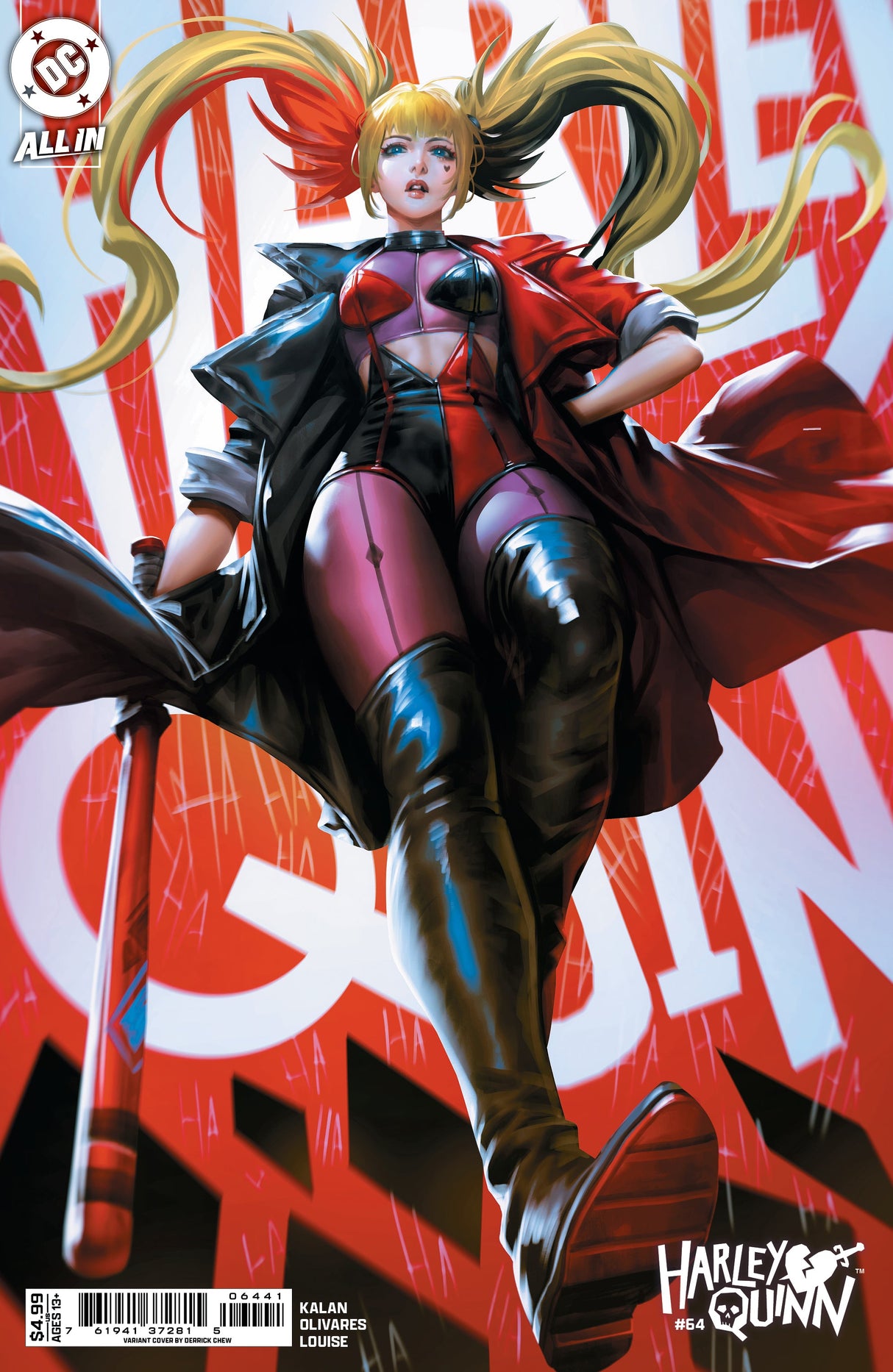 Harley Quinn #64 D Derrick Chew Variant (07/22/2026) Dc