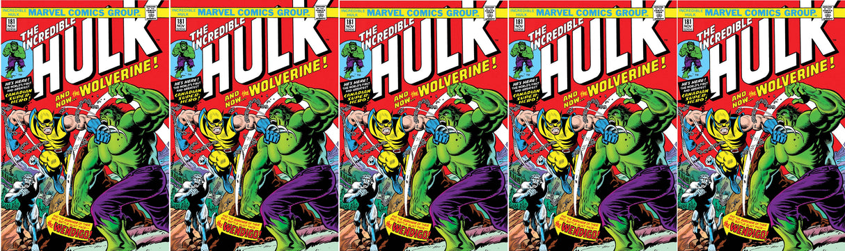 Incredible Hulk 181 Marvel FACSIMILE EDITION 1st Wolverine Len Wein Herb Trimpe (03/27/2019)