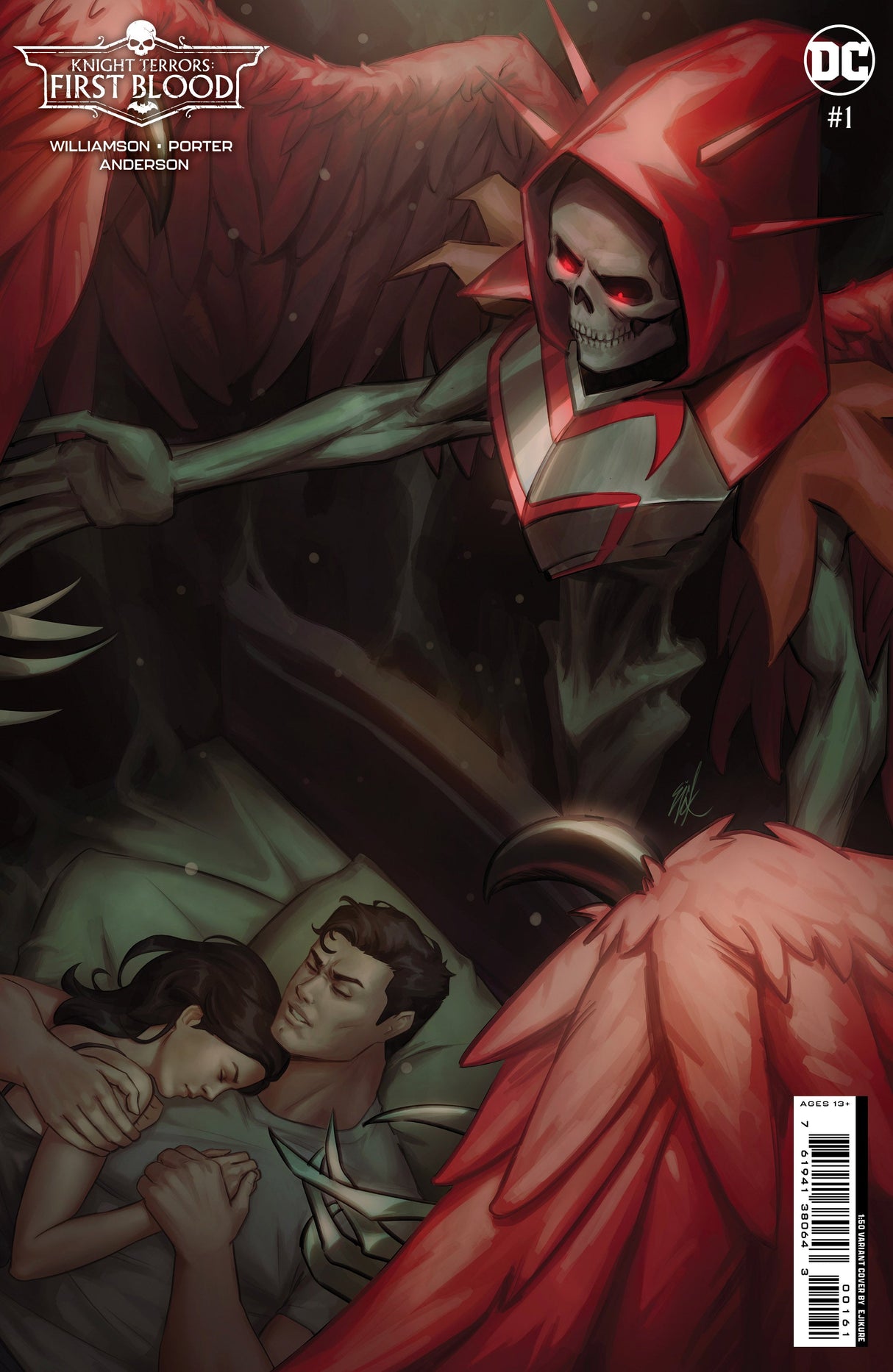 Knight Terrors First Blood #1 (One Shot) G 1:50 Ejikure Card Stock Variant (07/04/2023) Dc