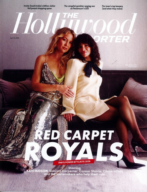 The Hollywood Reporter - 26.04.08 Edition: Red Carpet Royals & Power Stylists 2026, Starring Sabrina Carpenter, Kate Hudson & More, Saudi Arabia’s Hollywood Shopping Spree, Paramount CEO Feud & More!