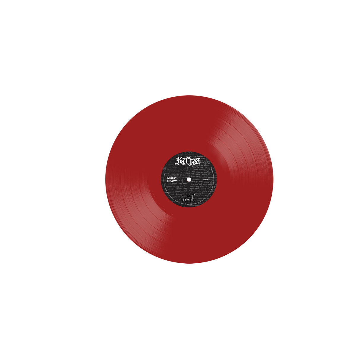 Kittie Oracle Orange & Black Marble Vinyl