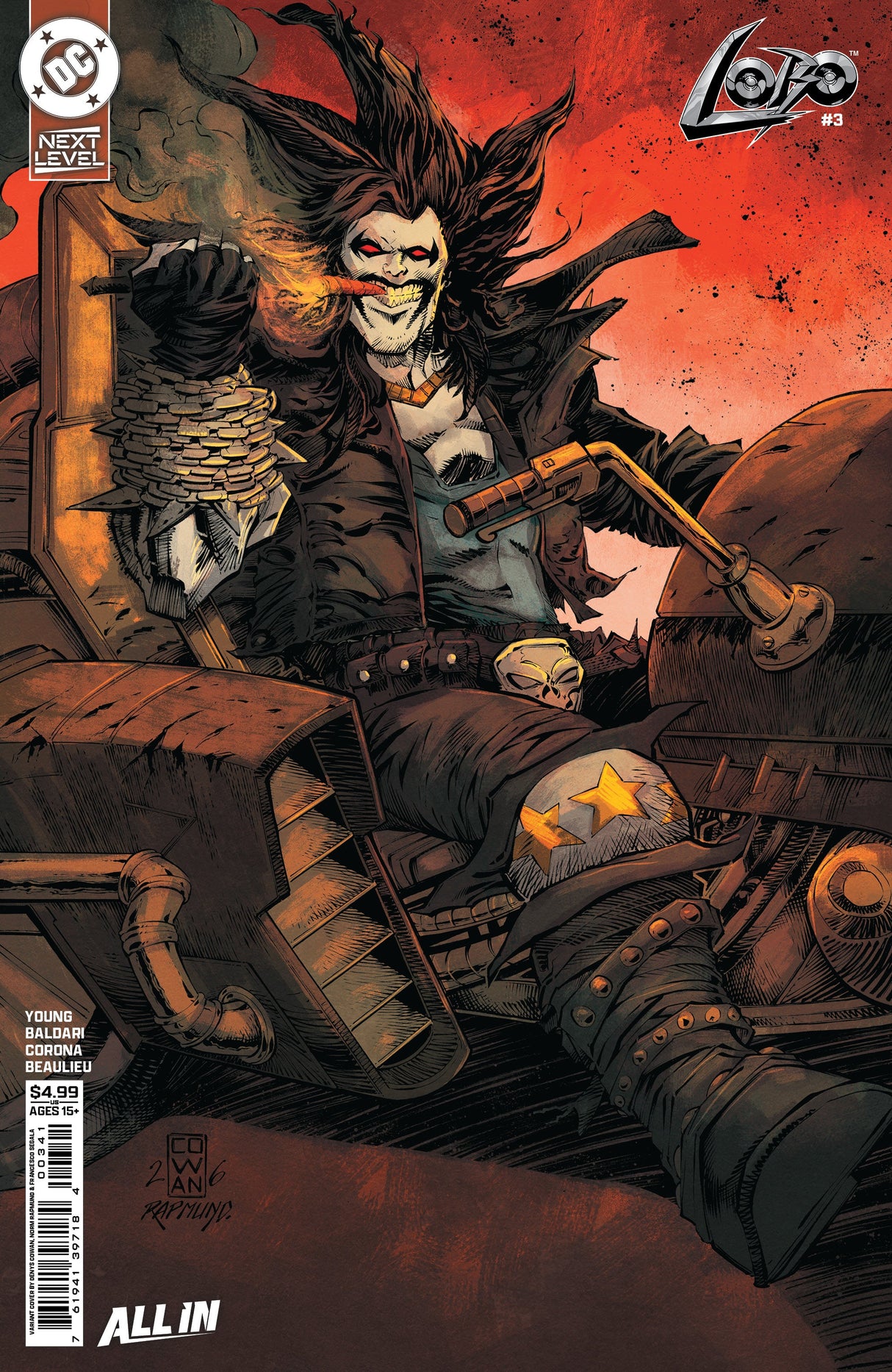Lobo #3 D Denys Cowan Variant (05/20/2026) Dc