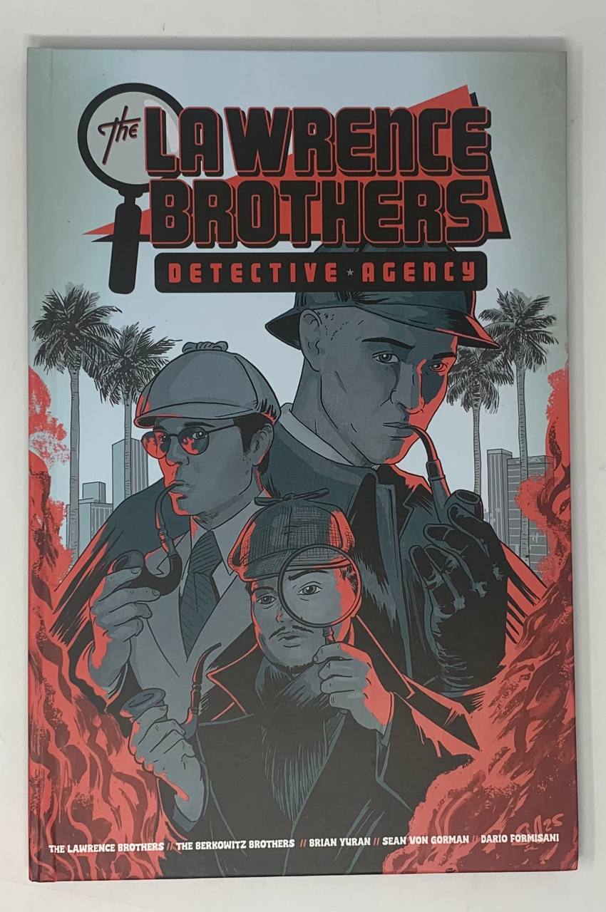 Lawrence Brothers Detective Agency Dlx Trapper Keeper Print Hc SIGNED 3x Joey Lawrence Matthew Andrew (10/07/2026) Z2