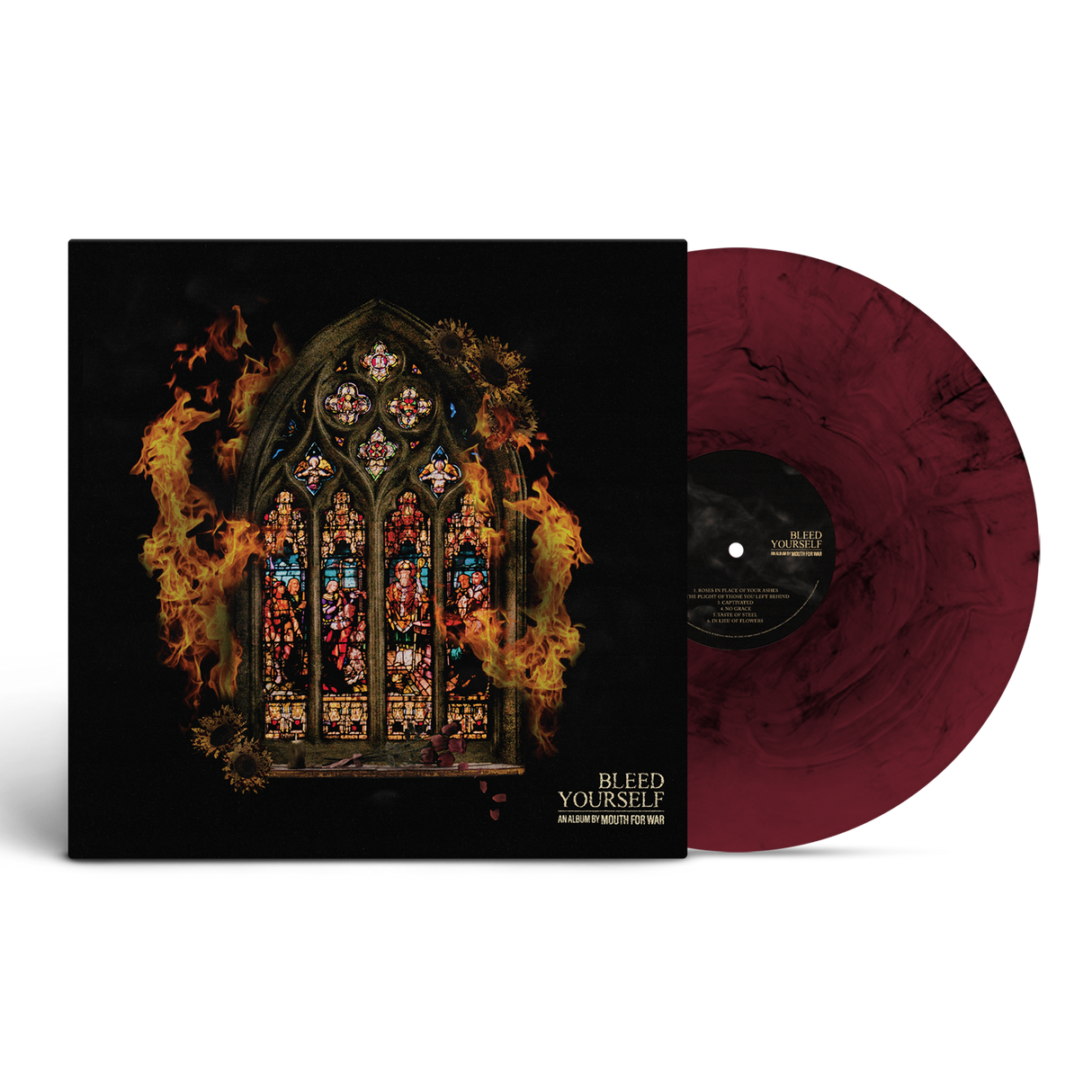Mouth For War - Bleed Yourself Marble Vinyl