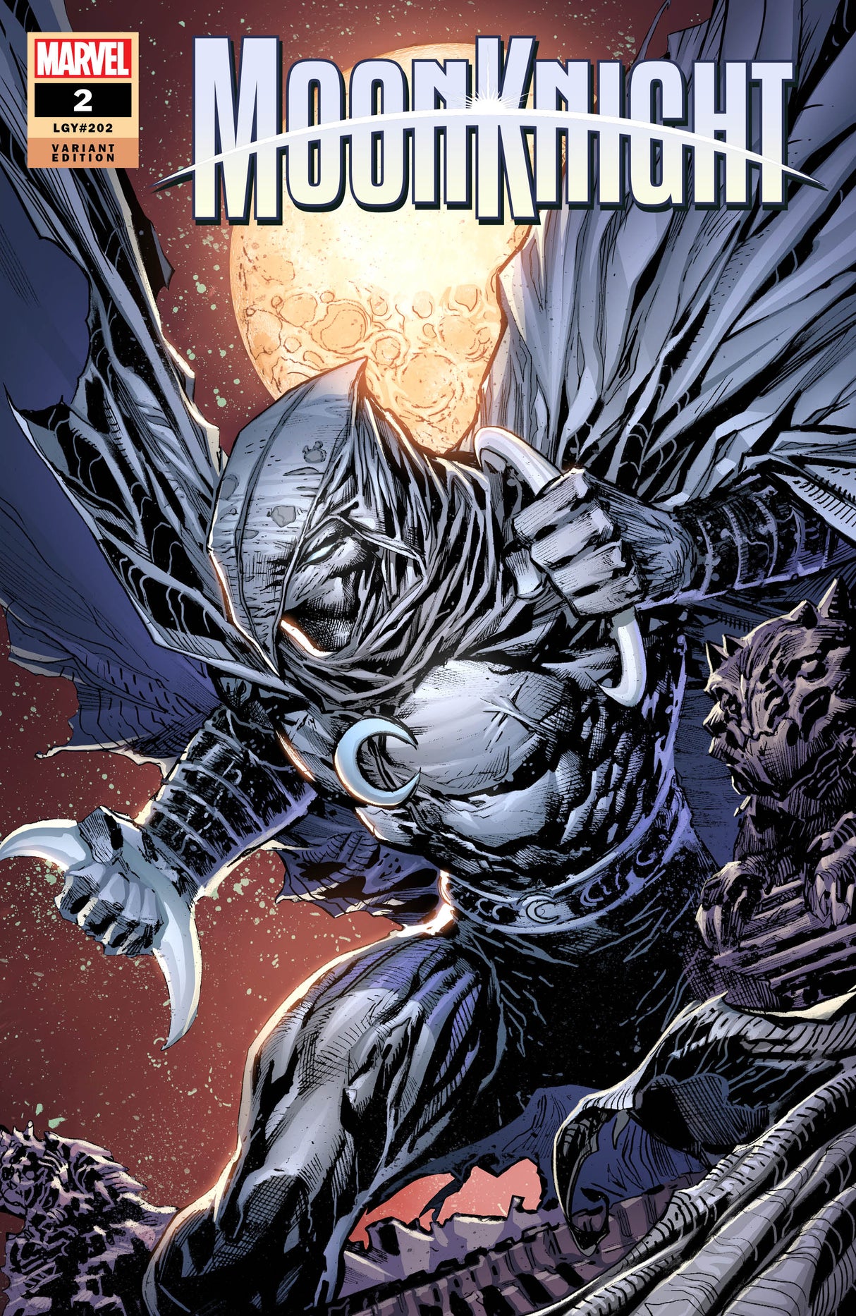 Moon Knight #2 Ken Lashley Variant (08/18/2021) Marvel