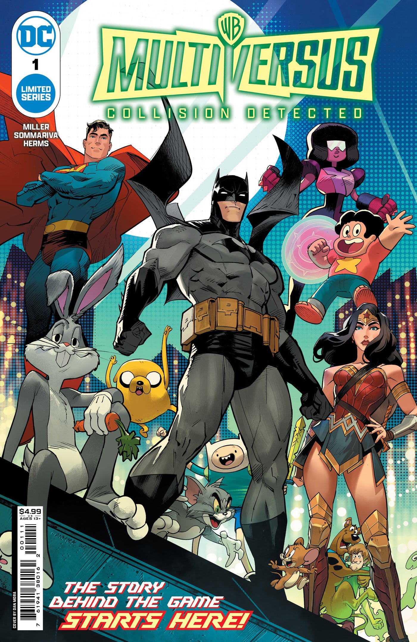 Multiversus Collision Detection #1 (Of 6) A Dan Mora Bryan Miller (09/18/2024) Dc