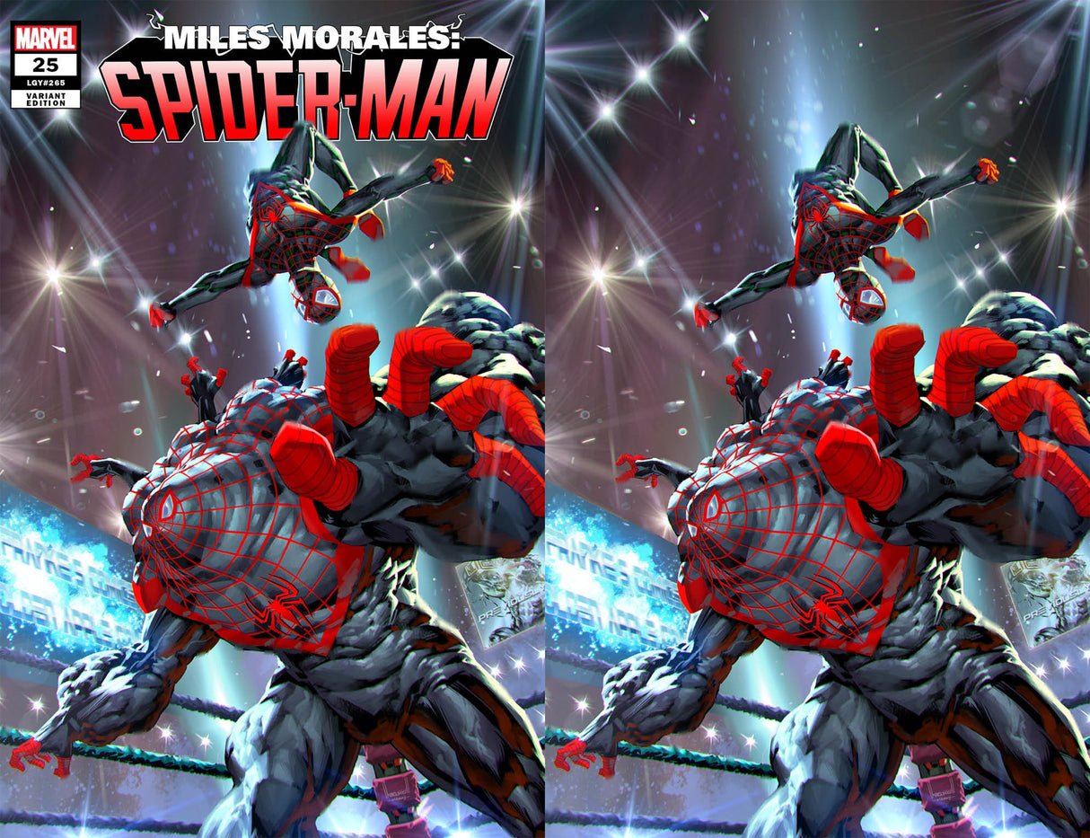 Miles Morales Spider-Man #25 Kael Ngu Wrestling Clone Variant WWE (05/05/2021) Marvel