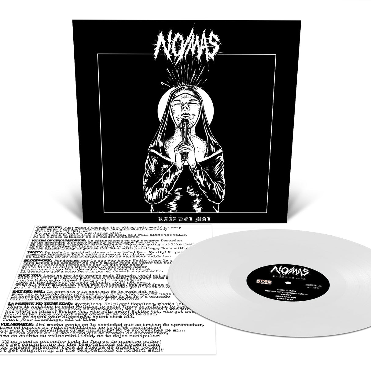 NO/MÁS - Raíz Del Mal LP (White) LTD To 100