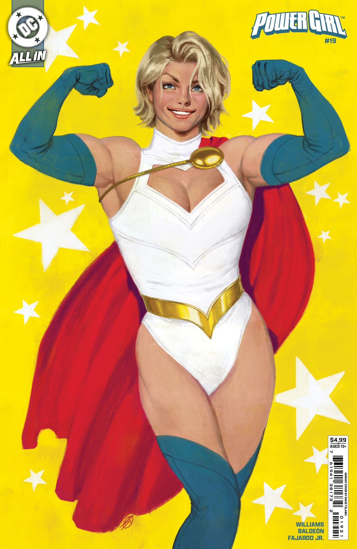 Power Girl #19 B David Talaski Variant (03/26/2025) Dc