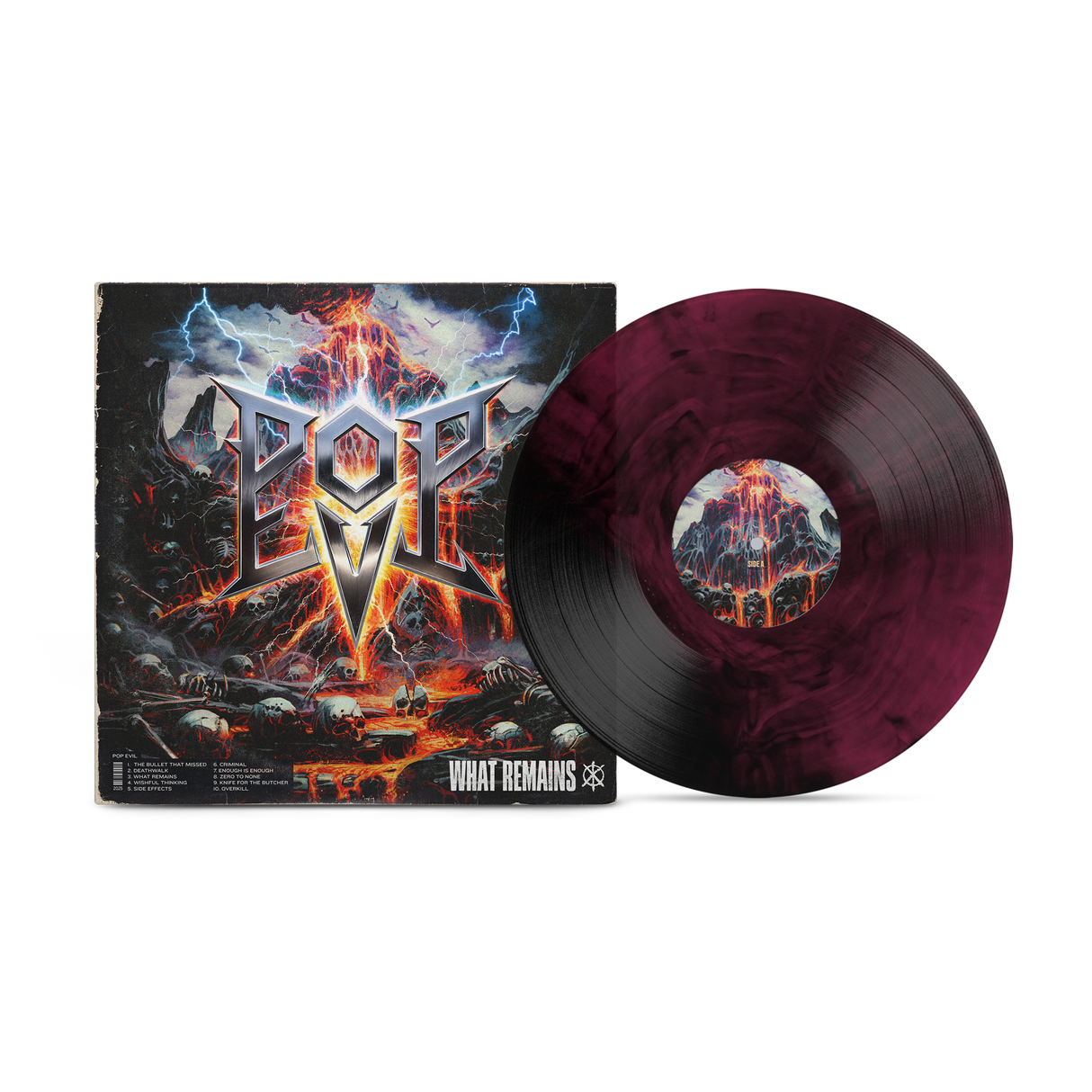 Pop Evil - What Remains on Galaxy Translucent Vinyl