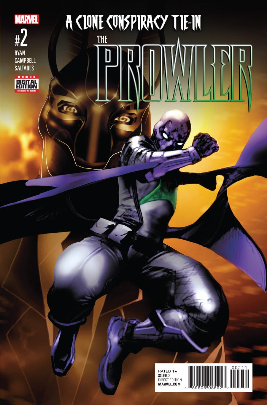 Prowler 2 Marvel Now 2016 Spider-Man Clone Conspiracy