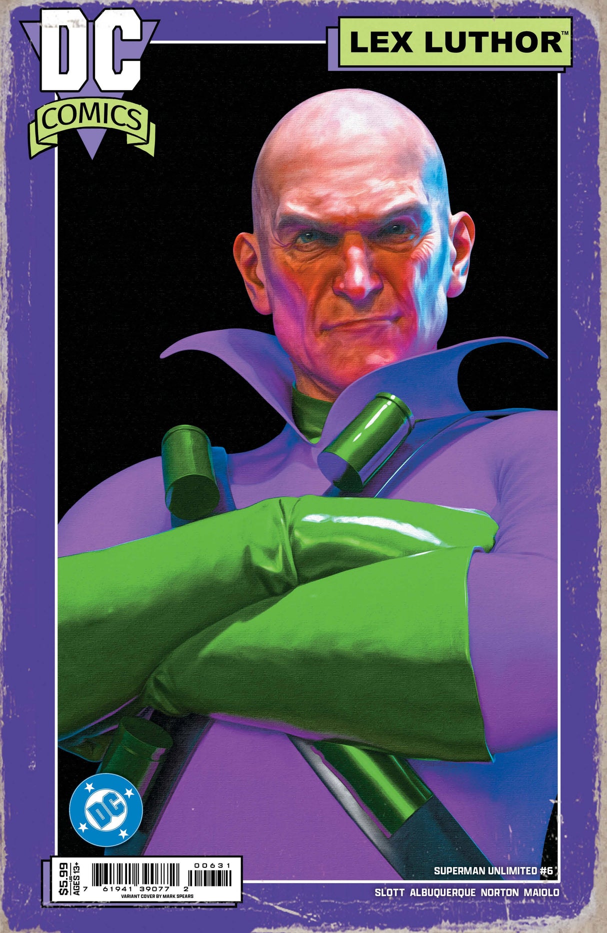 Superman Unlimited #6 B Mark Spears Variant (10/15/2025) Dc