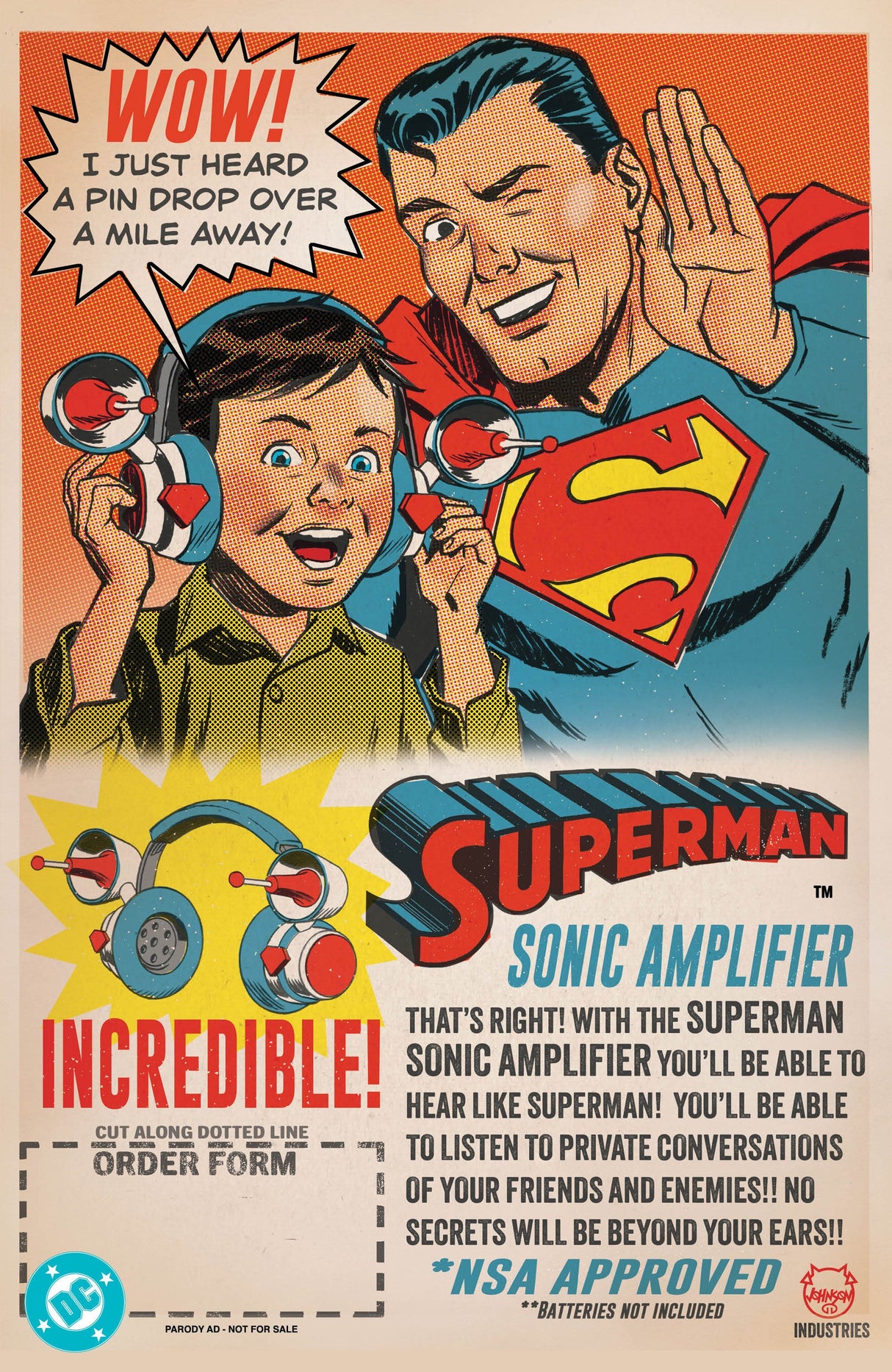 Superman #23 F 1:25 Dave Johnson Variant (02/26/2025) Dc