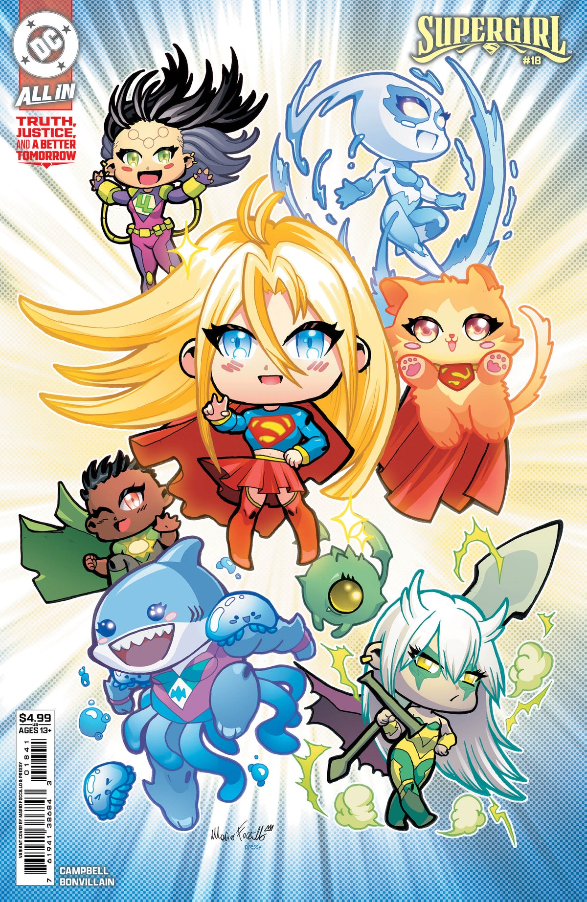 Supergirl #18 D Mario Foccillo Variant (10/14/2026) Dc
