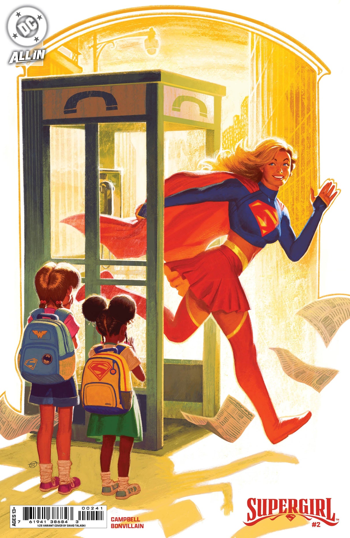 Supergirl #2 E 1:25 David Talaski Variant (06/11/2025) Dc
