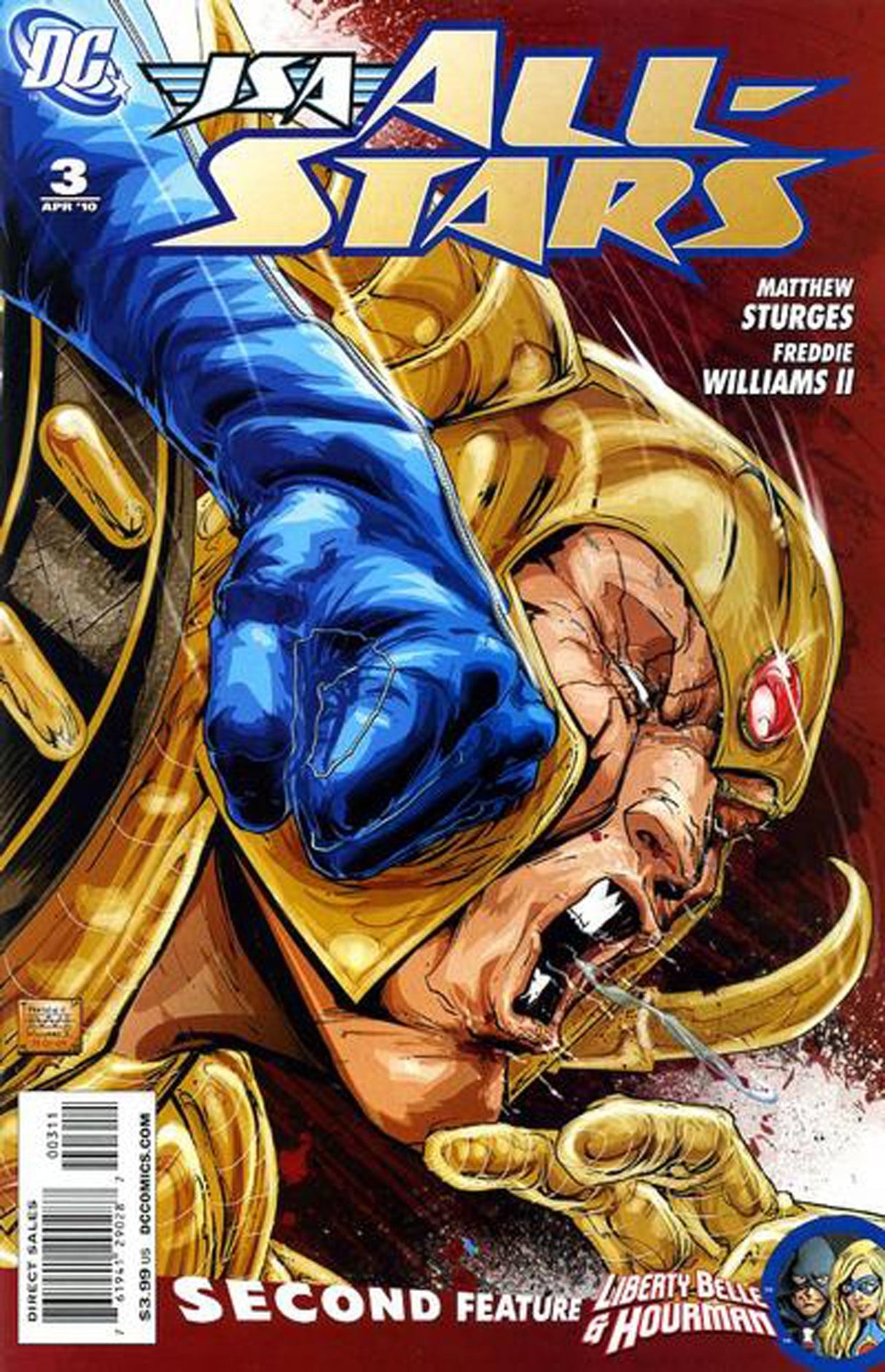 JSA All Stars #3 2Nd Series DC 2010 Matthew Sturges Freddie Williams Ii