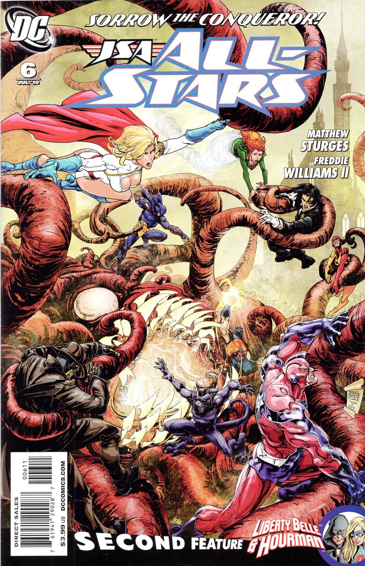 JSA All Stars #6 2Nd Series DC 2010 Matthew Sturges Freddie Williams Ii