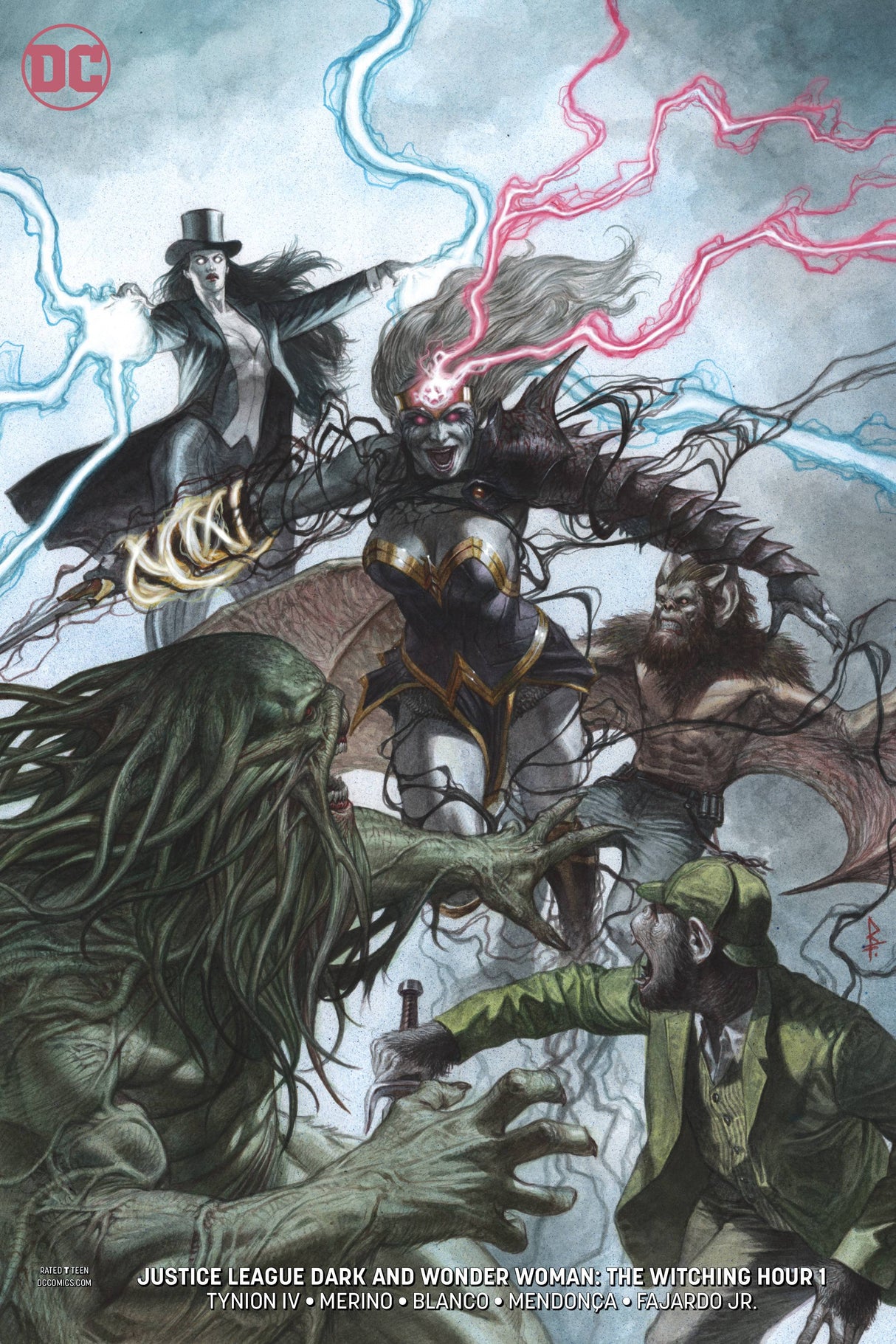 JL DARK & WONDER WOMAN THE WITCHING HOUR #1 B DC Ricardo Federici Variant (10/31/2018)