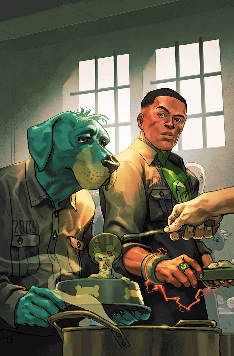 GREEN LANTERN HUCKLEBERRY HOUND SPECIAL #1 B DC Yasmine Putri Variant (10/31/2018)