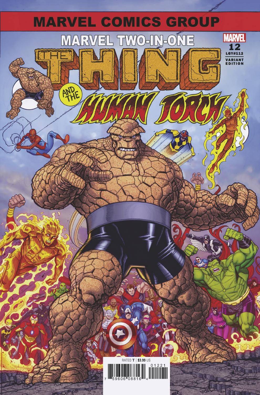 MARVEL TWO-IN-ONE #12 C Marvel Nick Bradshaw Variant (11/28/2018)