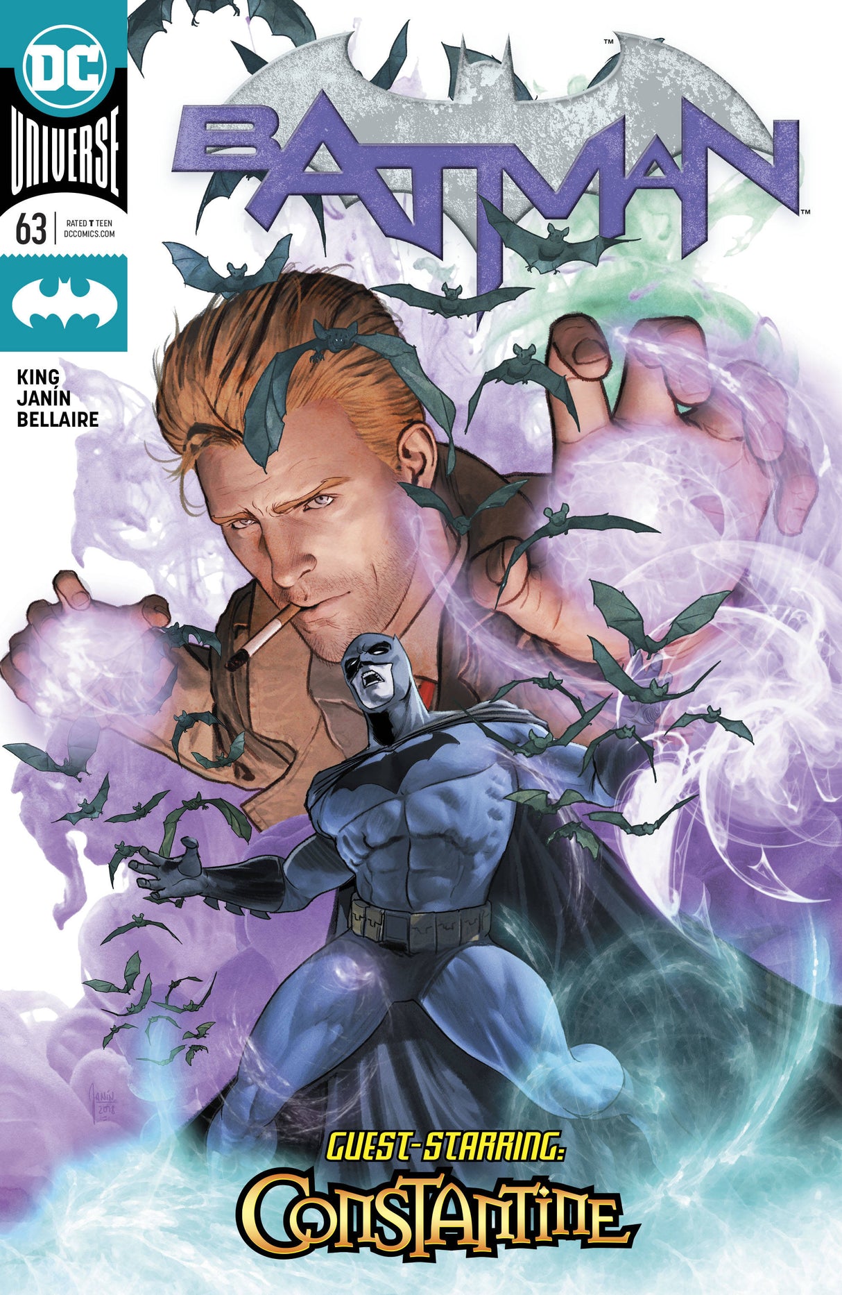 BATMAN #63 A DC 2019 NM Makil Janin Tom King