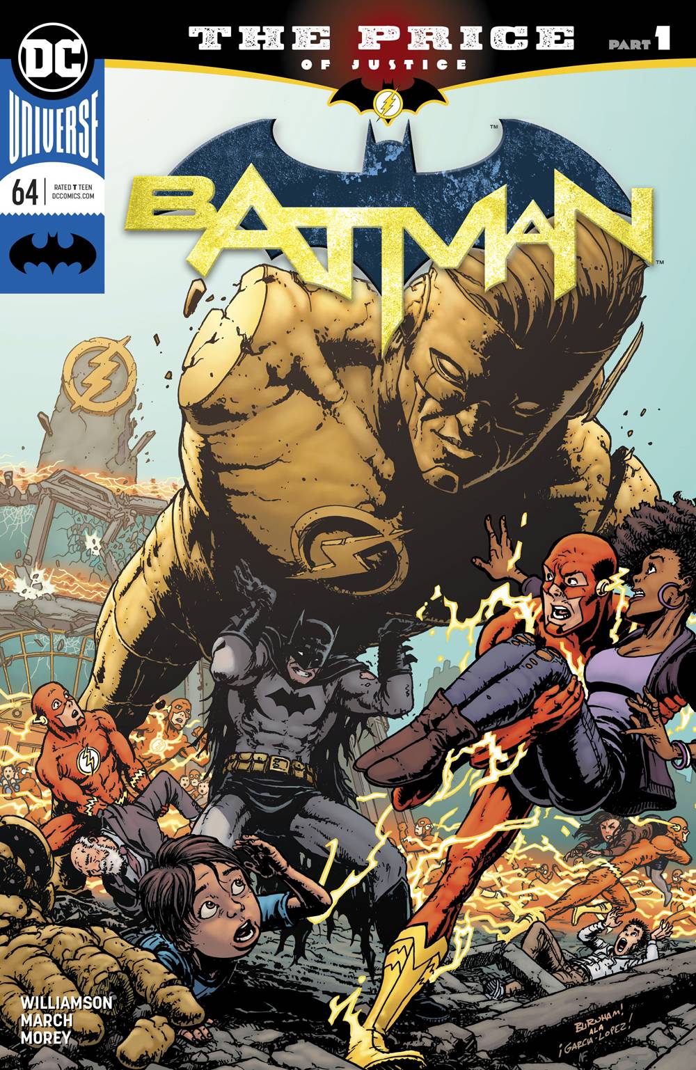 BATMAN #64 A DC 2019 NM Chris Burnham Flash