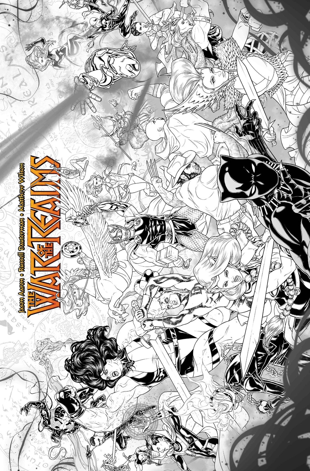 WAR OF REALMS #1 1:10 Russell Dauterman Concept Variant (04/03/2019) MARVEL
