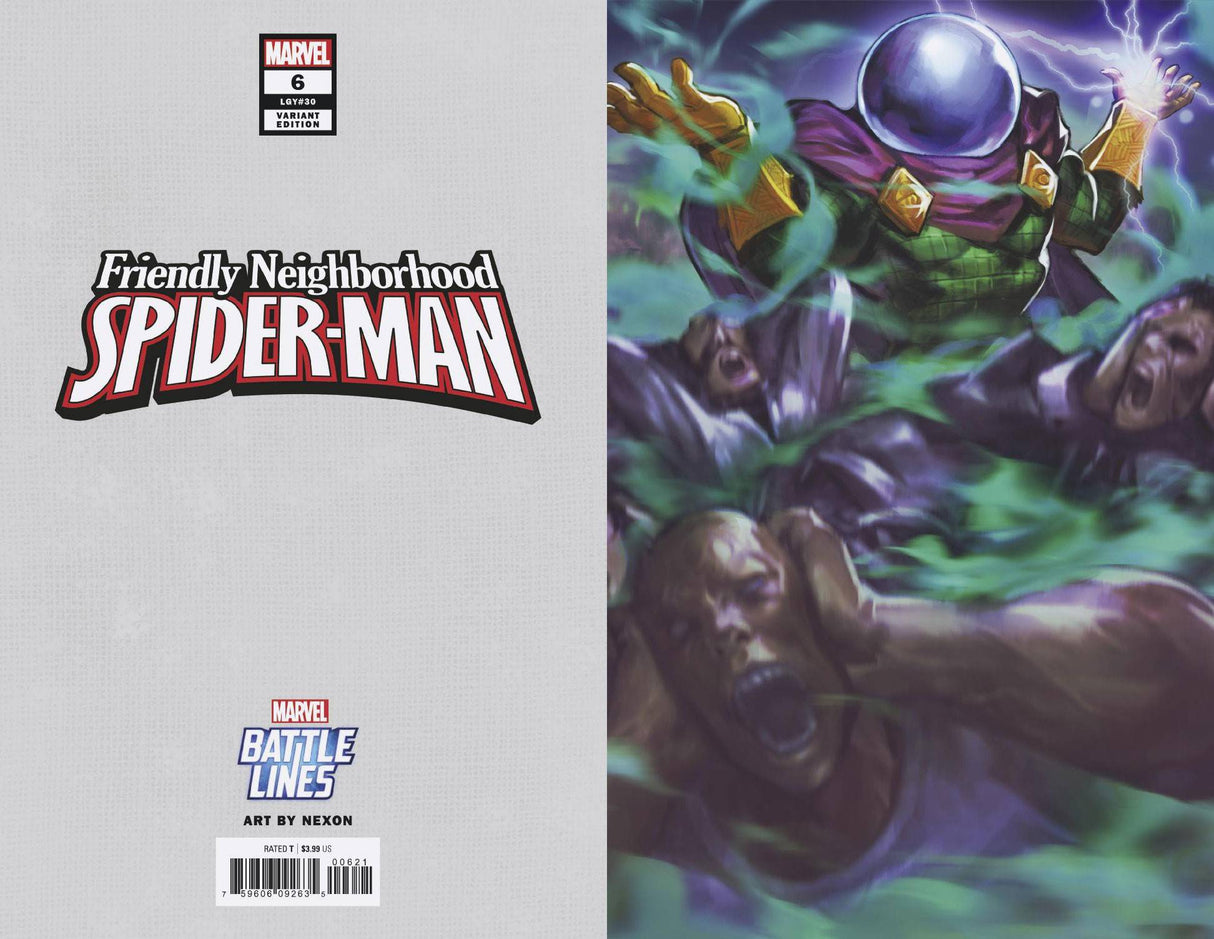 FRIENDLY NEIGHBORHOOD SPIDER-MAN #6 B NEXON BATTLE LINES (05/08/2019) MARVEL