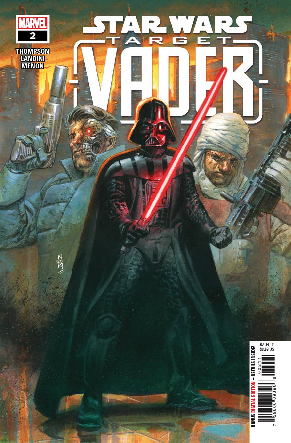 STAR WARS TARGET VADER #2 (OF 6) A Nic Klein Robbie Thompson Darth (08/14/2019) MARVEL
