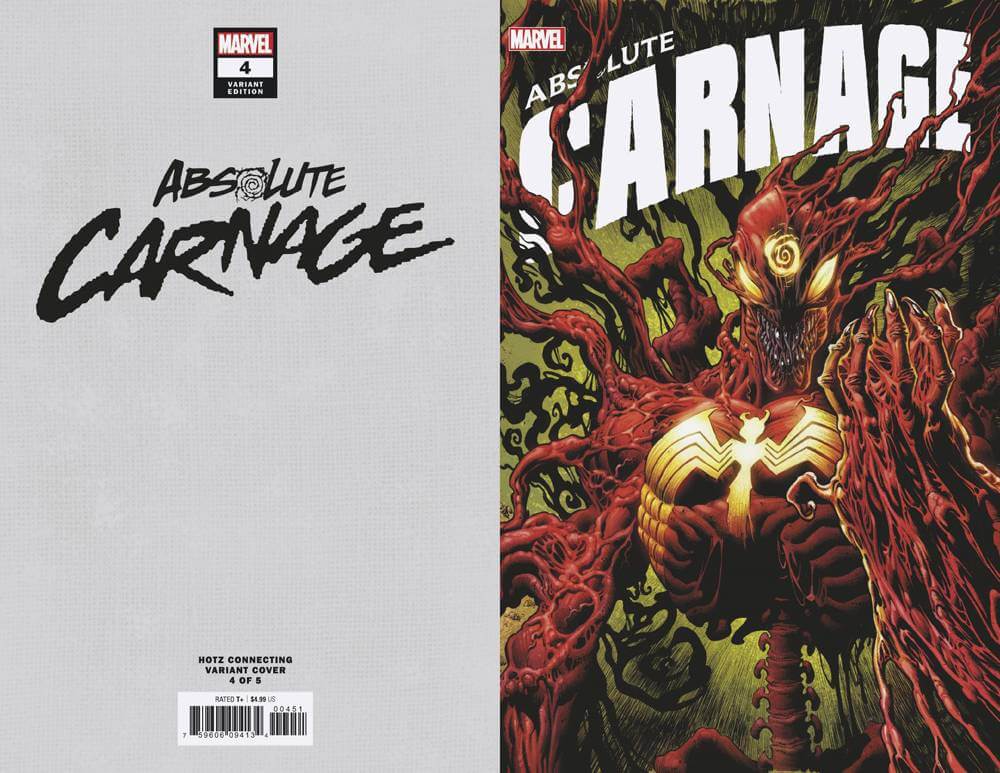 ABSOLUTE CARNAGE #4 B (OF 5) Kyle HOTZ CONNECTING Variant AC (10/16/2019) Marvel
