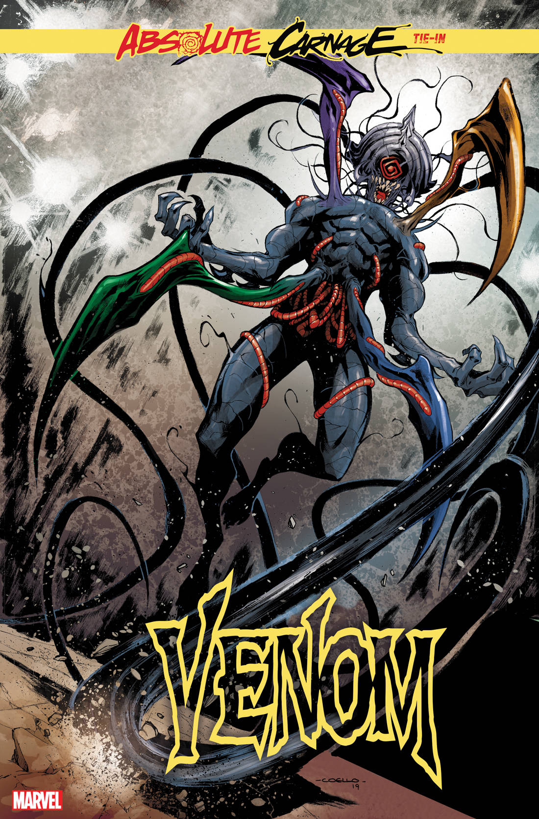 VENOM #18 2nd Print Iban Coello Variant Carnage AC (10/16/2019) MARVEL