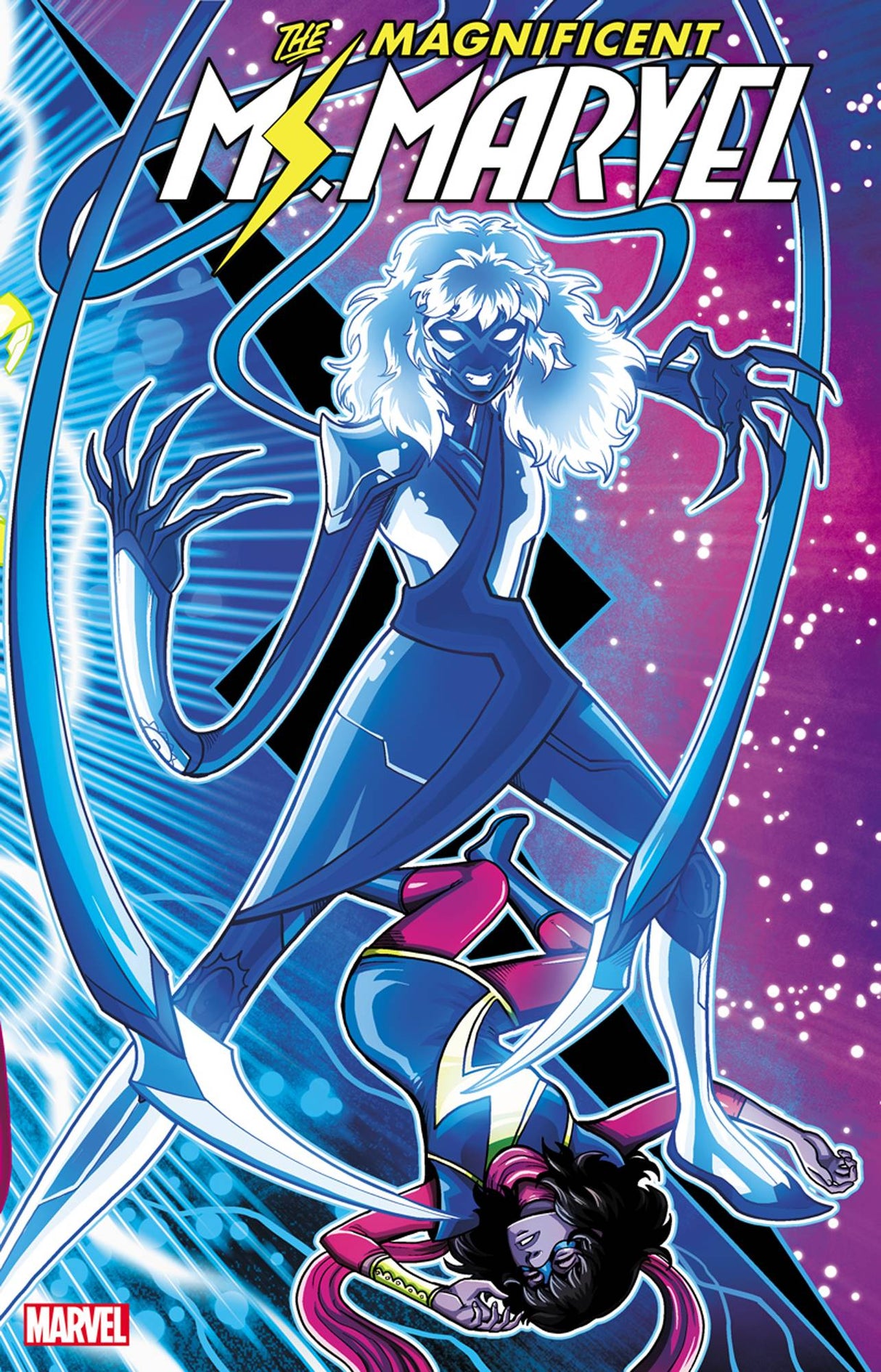 MAGNIFICENT MS MARVEL #9 2nd Print Luciano Vecchio Connecting Variant (01/29/2020) MARVEL