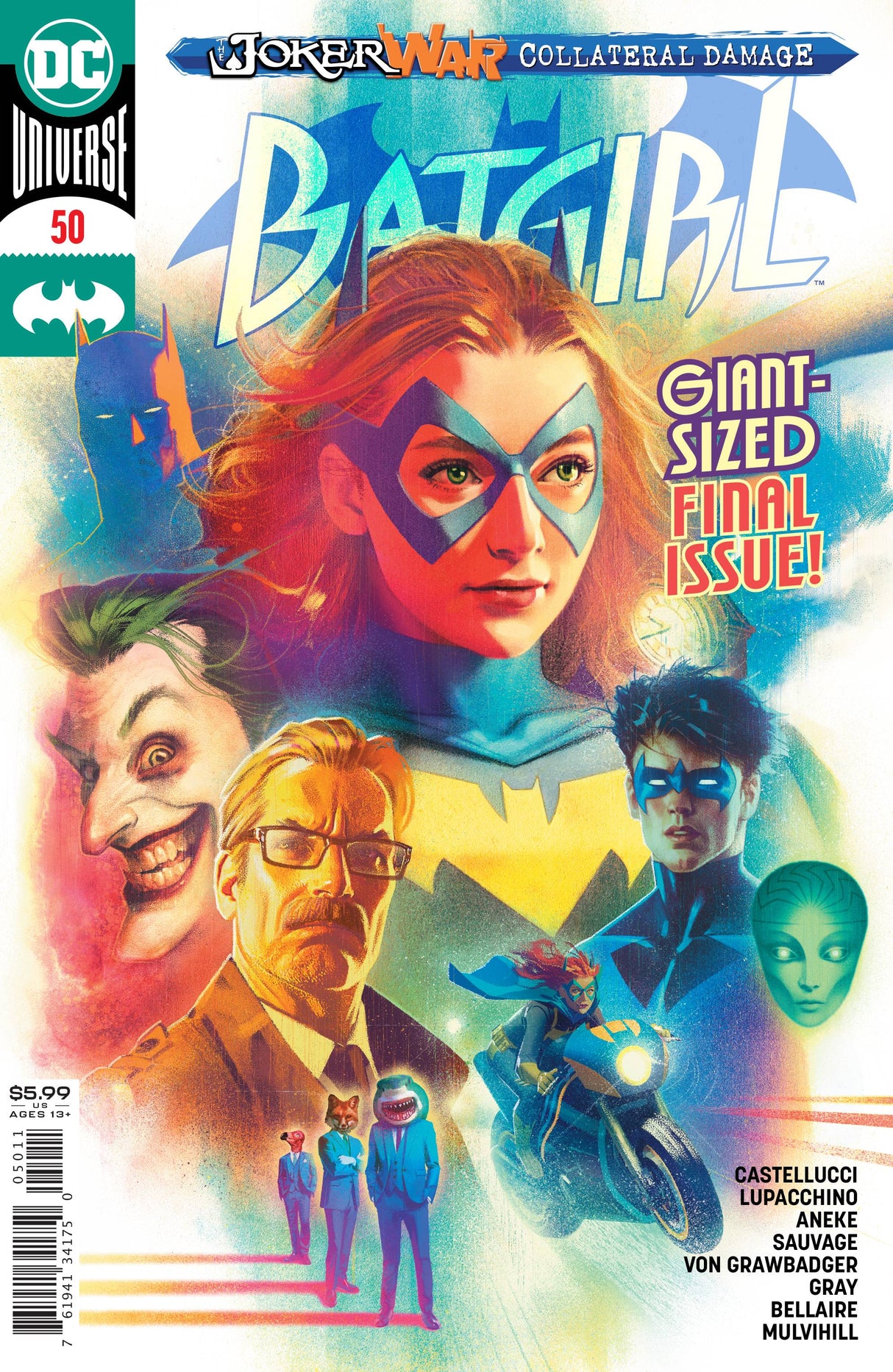 Batgirl #50 A Joshua Middleton Cecil Castellucci (10/28/2020) DC