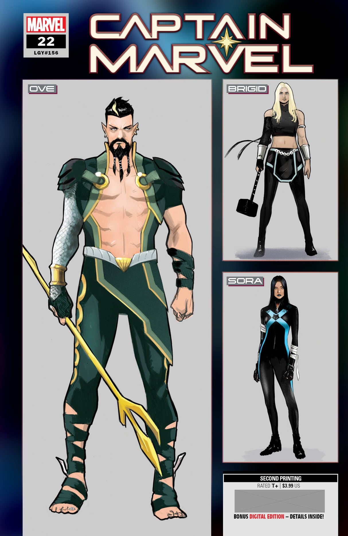 Captain Marvel #22 2nd Print Variant (11/18/2020) Marvel