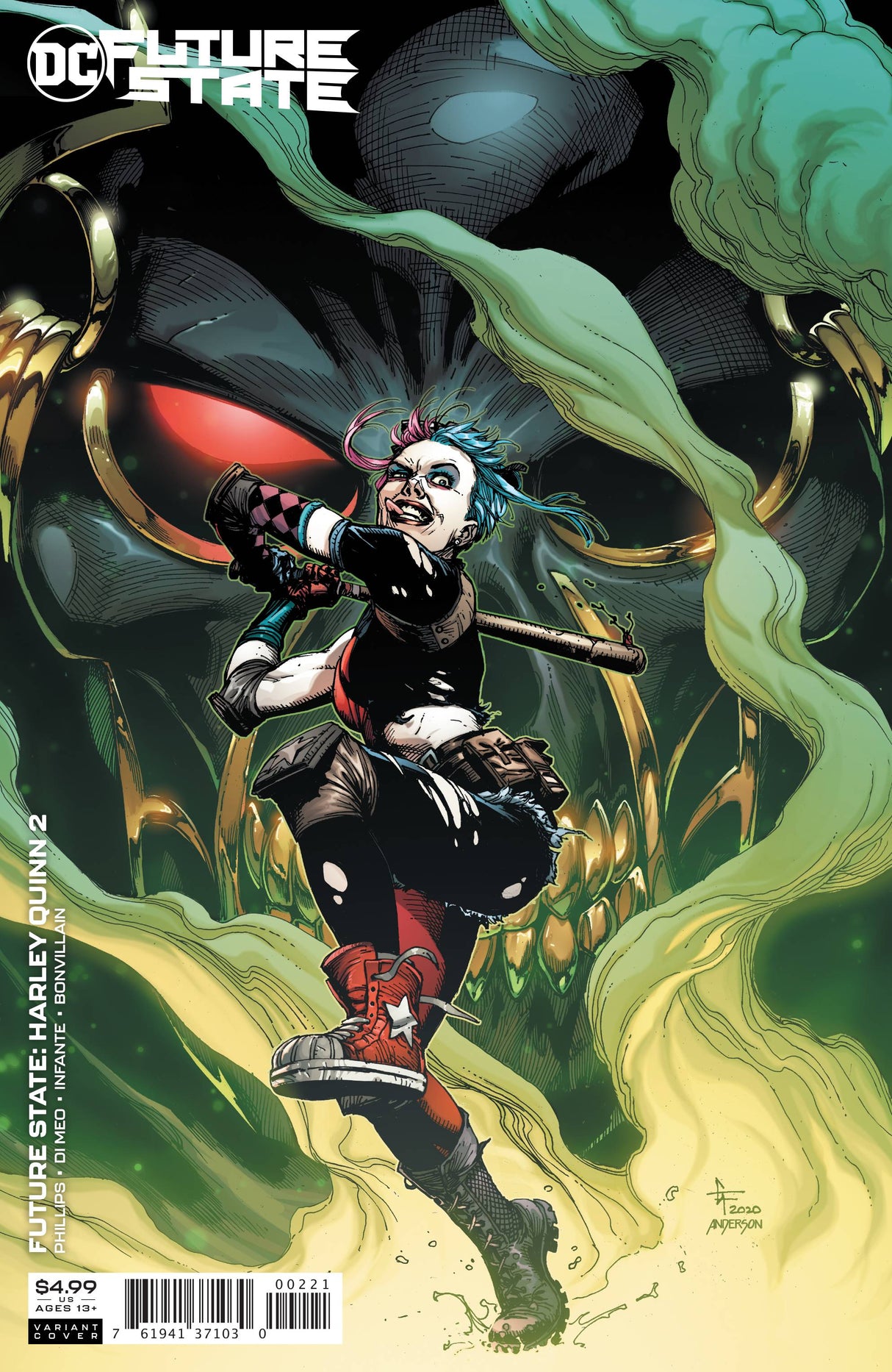 Future State Harley Quinn #2 (Of 2) B Gary Frank Card Stock Variant (02/03/2021) Dc