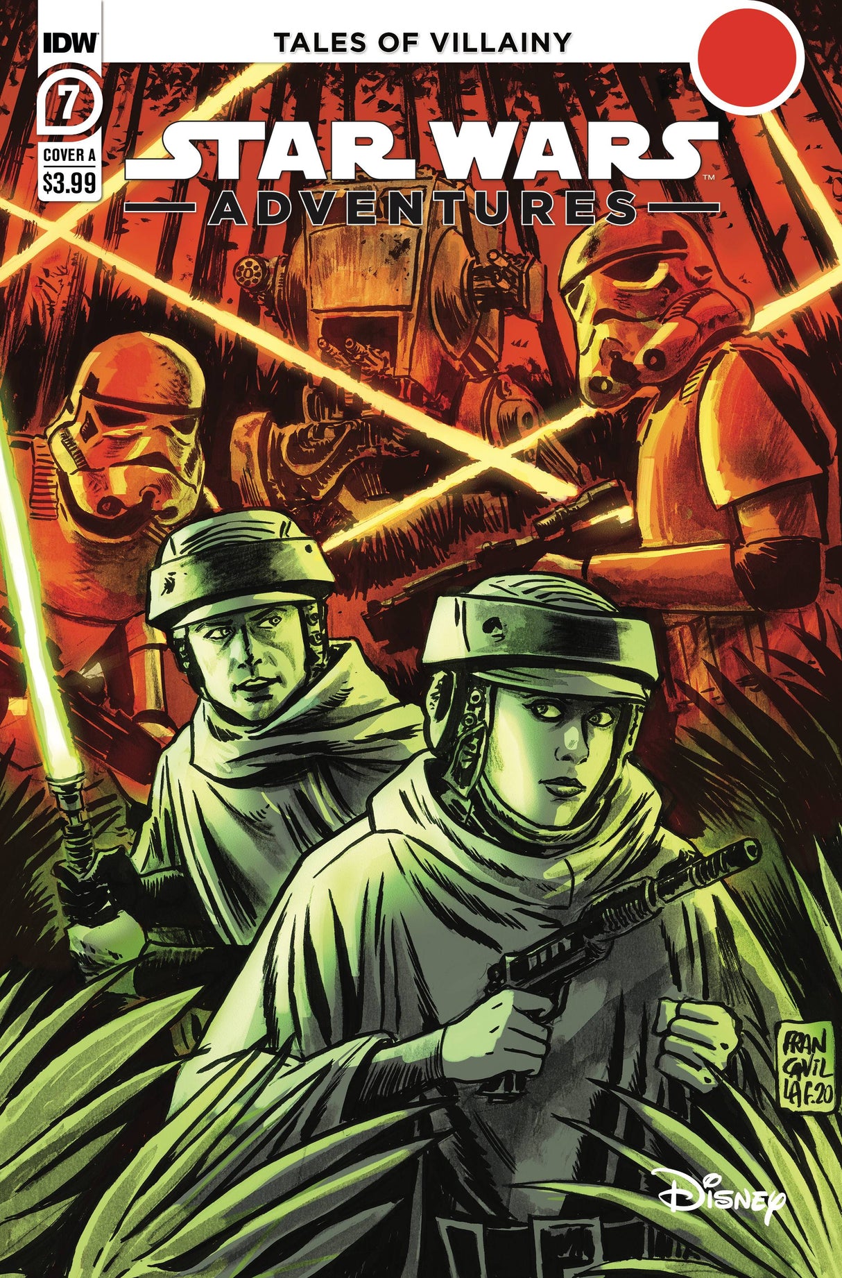 Star Wars Adventures (2020) #7 A Francesco Francavilla (C: 1-0-0) (07/28/2021) Idw