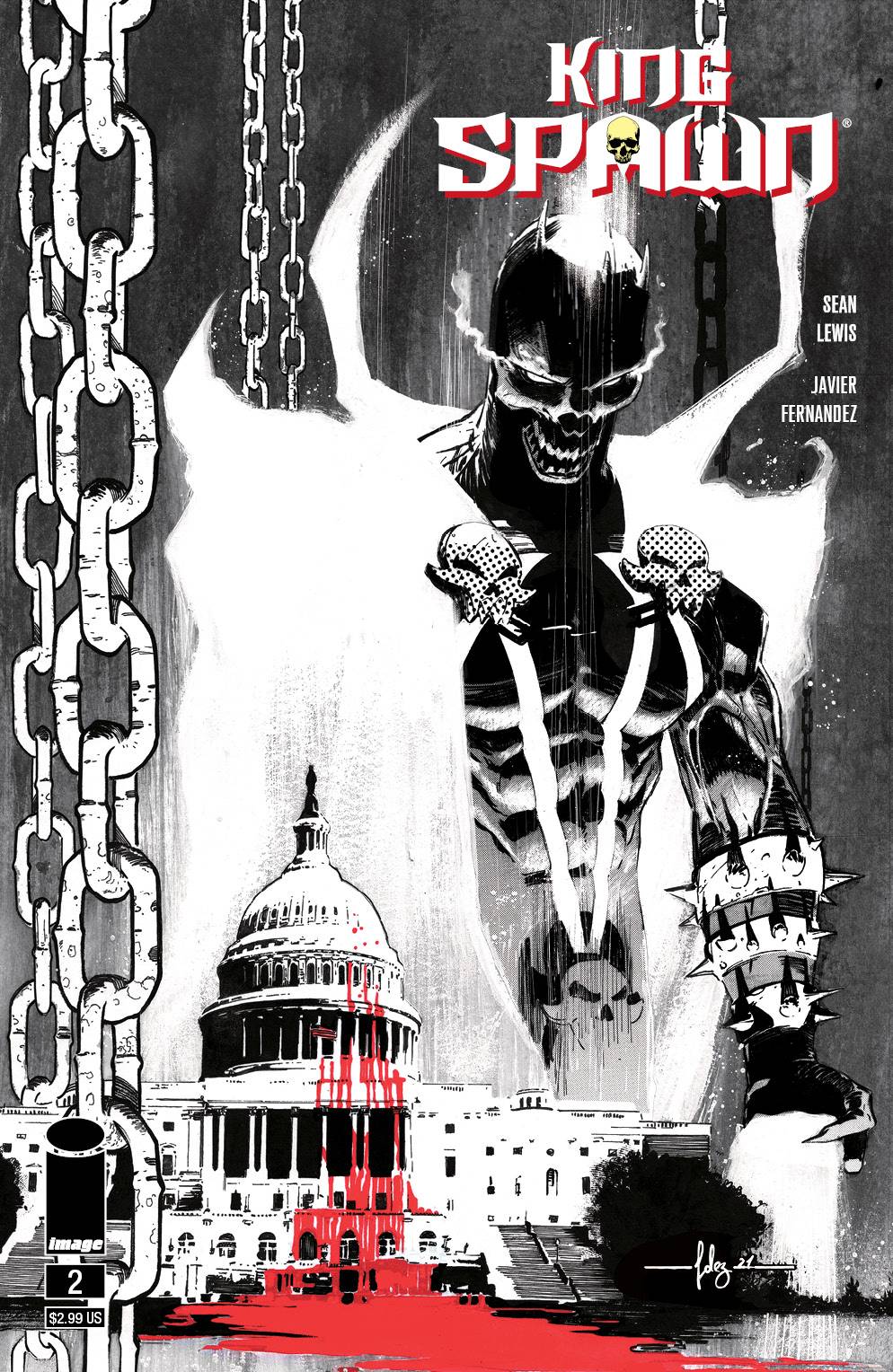 King Spawn #2 C Javier Fernandez Variant (09/22/2021) Image
