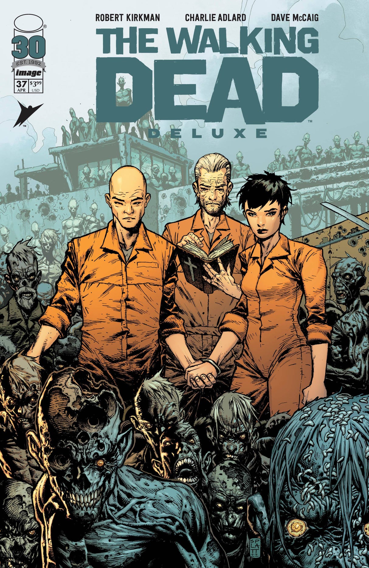Walking Dead Dlx #37 C Stephen Platt Variant (Mr) (04/20/2022) Image
