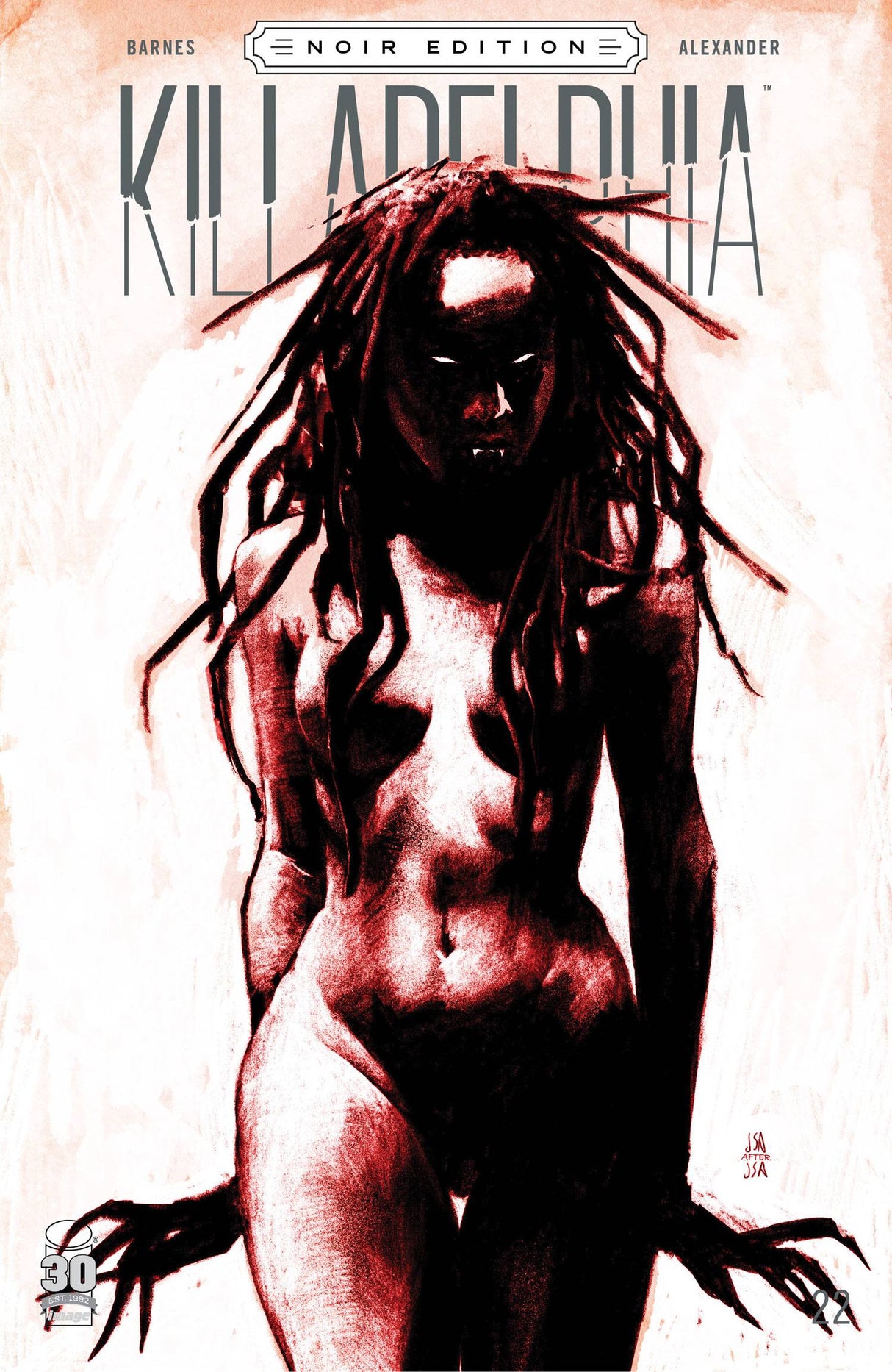 Killadelphia #22 C Jason Shawn Alexander BW Noir Ed Variant (Mr) (05/25/2022) Image