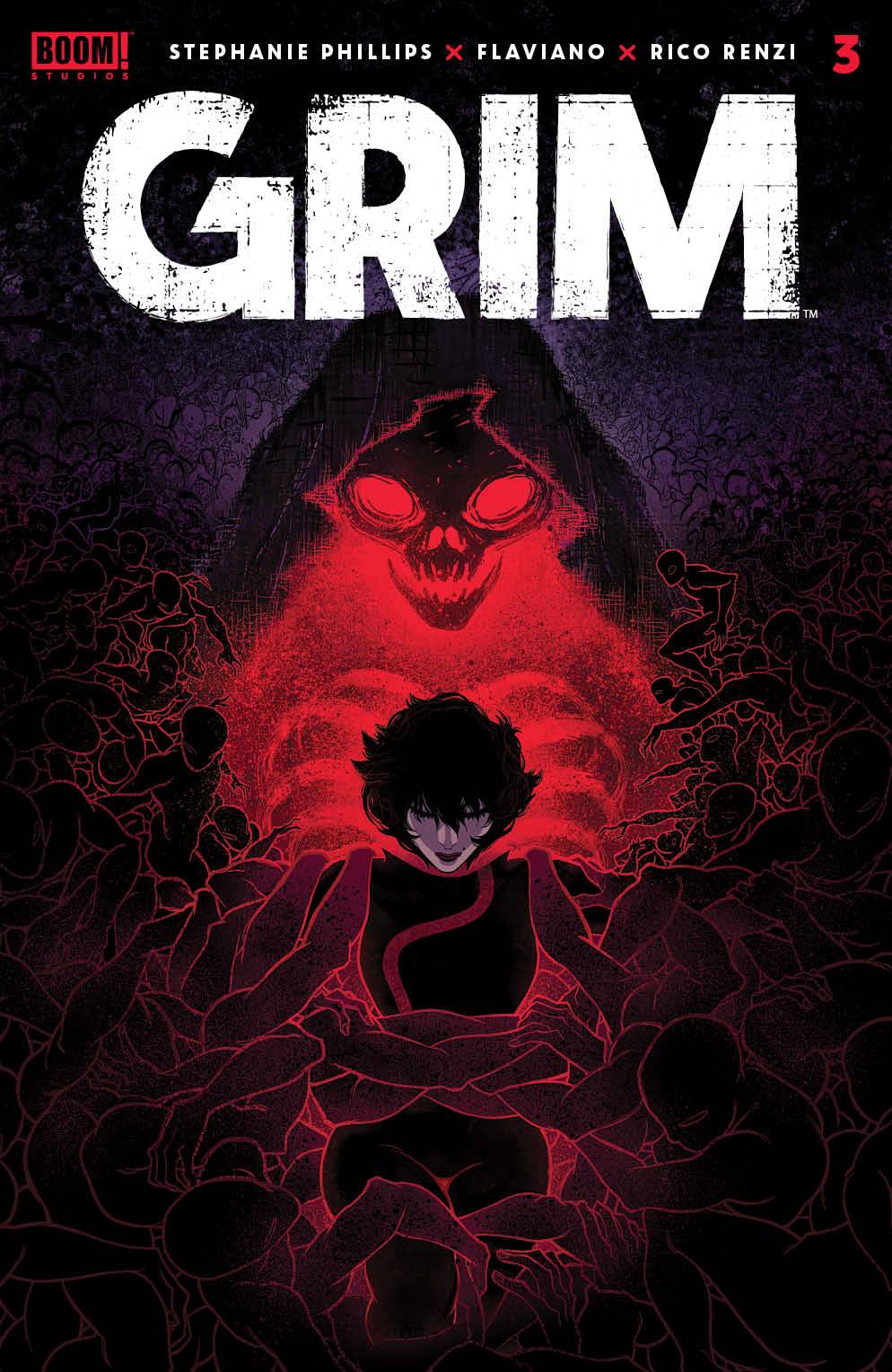 Grim #3 A Flaviano Stephanie Phillips (07/20/2022) Boom