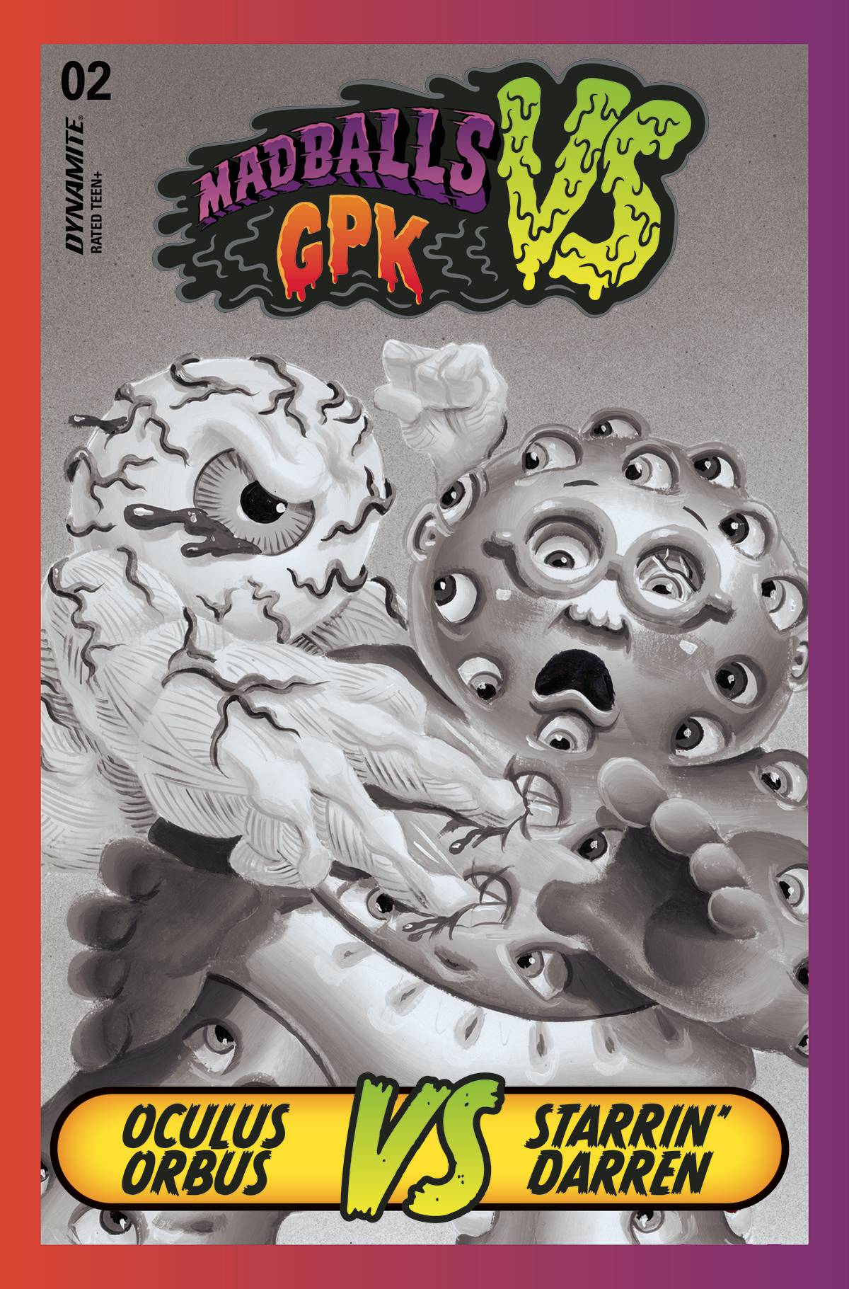 Madballs Vs Garbage Pail Kids #2 I 1:10 FOC Trading Card Variant (08/17/2022) Dynamite