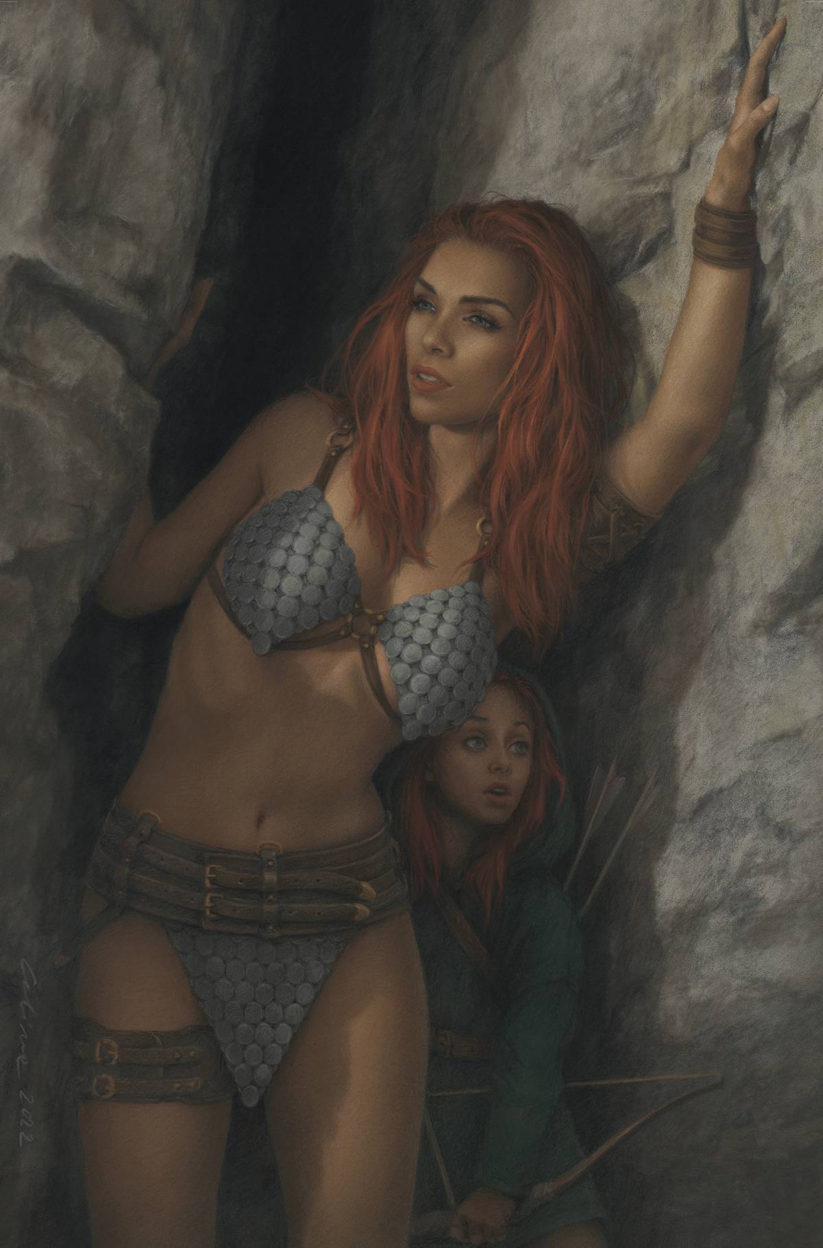 Unbreakable Red Sonja #3 K 1:30 Celina Virgin (12/21/2022) Dynamite