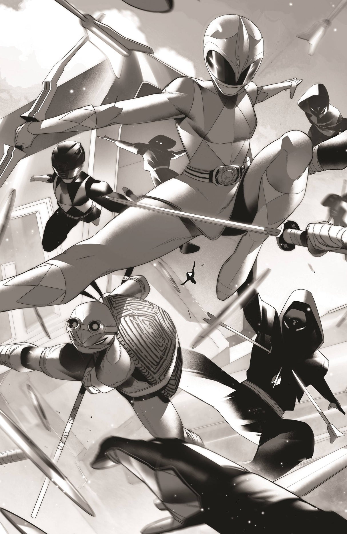 Mmpr Tmnt Ii #2 (Of 5) G 1:50 Simone Di Meo Variant (C: 1-0-0) (01/25/2023) Boom