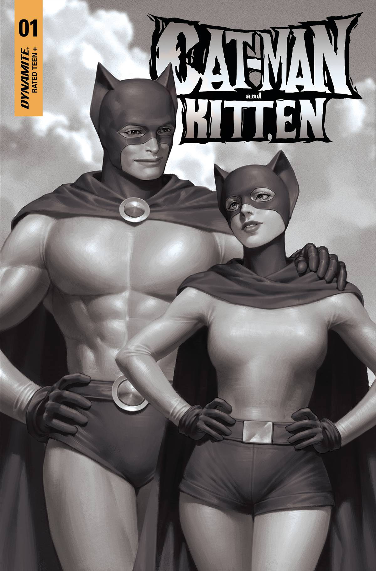 Cat-Man One Shot G 1:7 Yoon B&W Variant (11/30/2022) Dynamite