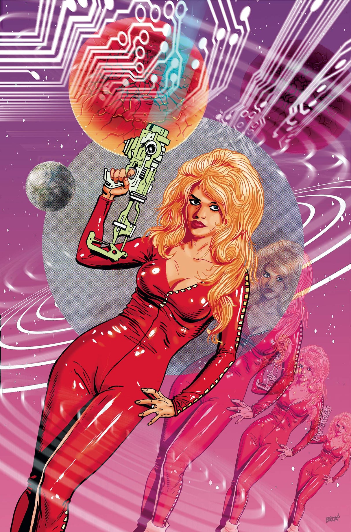 Barbarella Center Cannot Hold #3 O 1:5 Foc Jimmy Broxton Variant (05/03/2023) Dynamite