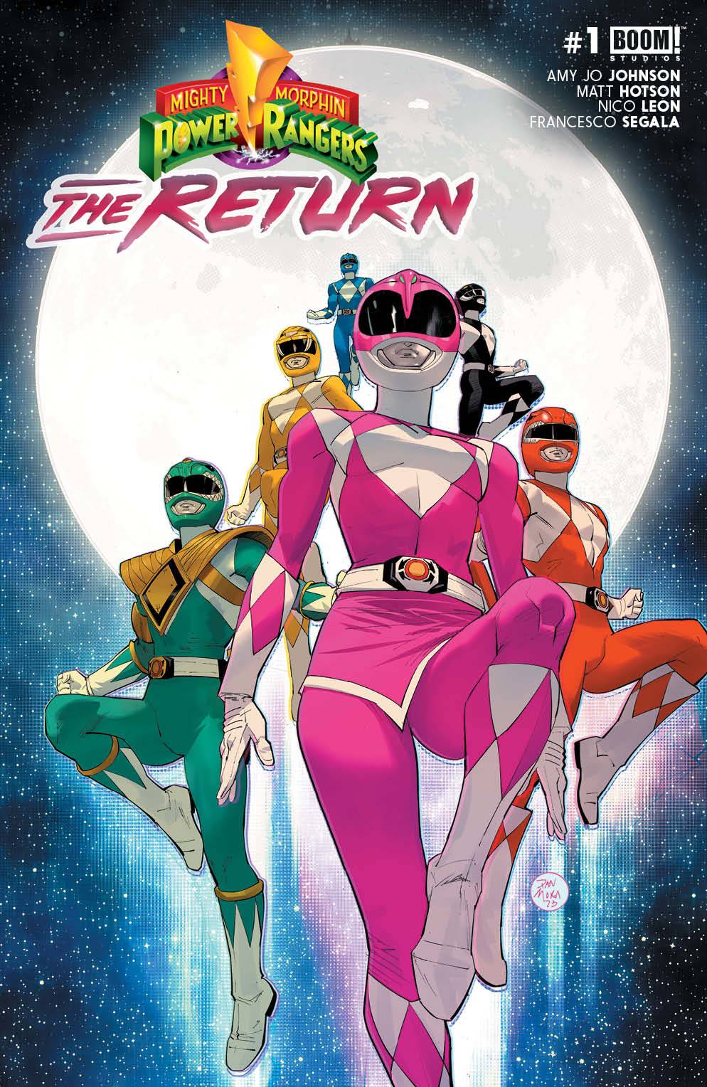 Mighty Morphin Power Rangers The Return #1 (Of 4) B Dan Mora Variant (02/07/2024) Boom
